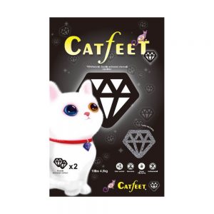CatFeet黑鑽貓砂10lb(雙倍活性碳)