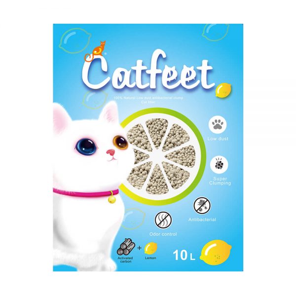 CatFeet碳球砂10LL(活性碳+檸檬)