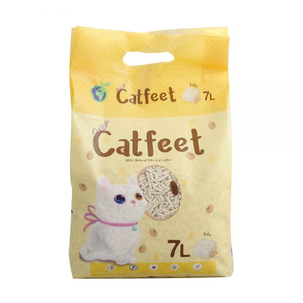 CatFeet天然環保豆腐砂 7L (原味)