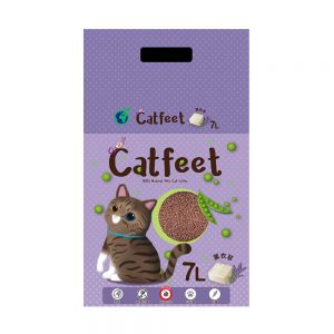 CatFeet天然環保破碎型豆腐砂 7L (薰衣草)