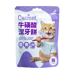 CatFeet 呼嚕愛乾淨 牛磺酸化毛潔牙餅 (鮪魚)